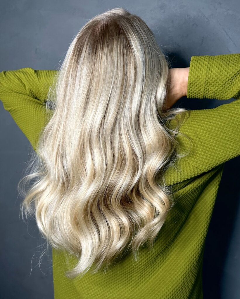 balayage praha daniel black prodlužování vlasů vinohrady zahuštění vlasů prodlužování salon