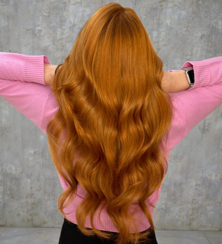 Prodloužené vlasy ultrazvukem - zrz daniel black salon praha ultrasonic